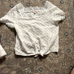 Design History tie front shirt M must bundle to purchase